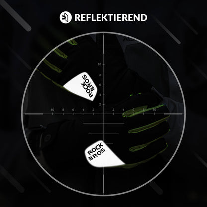 Outdoor Thermo Handschuhe für Radfahren & Ski Touchscreen-fähig-funktion ROCKBROS