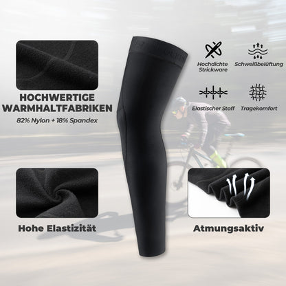 Fahrrad Beinlinge Warm Rutschfeste Winter Knieschützer Herren Damen ROCKBROS