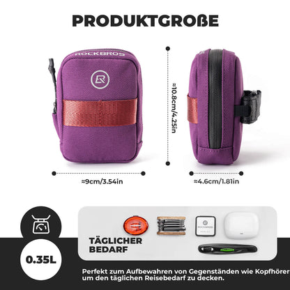 Fahrrad Satteltasche Kompakte Aufbewahrungstasche Rennrad MTB ROCKBROS