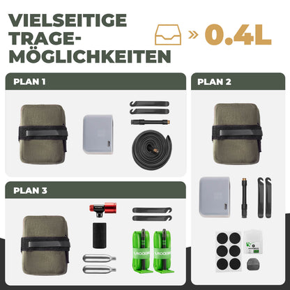 Fahrrad Satteltasche Leicht Kompakt Wasserdicht Rennrad MTB ROCKBROS