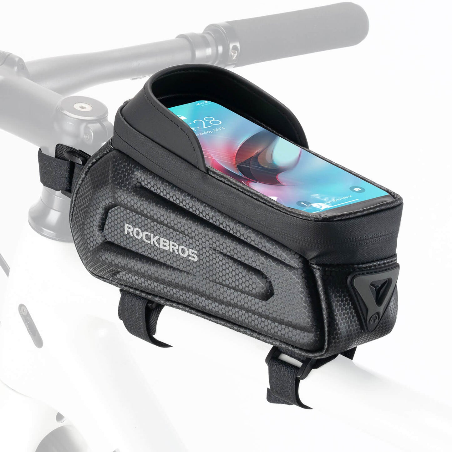 Fahrradtasche Wasserabweisend Handytasche mit TPU Touchscreen ROCKBROS