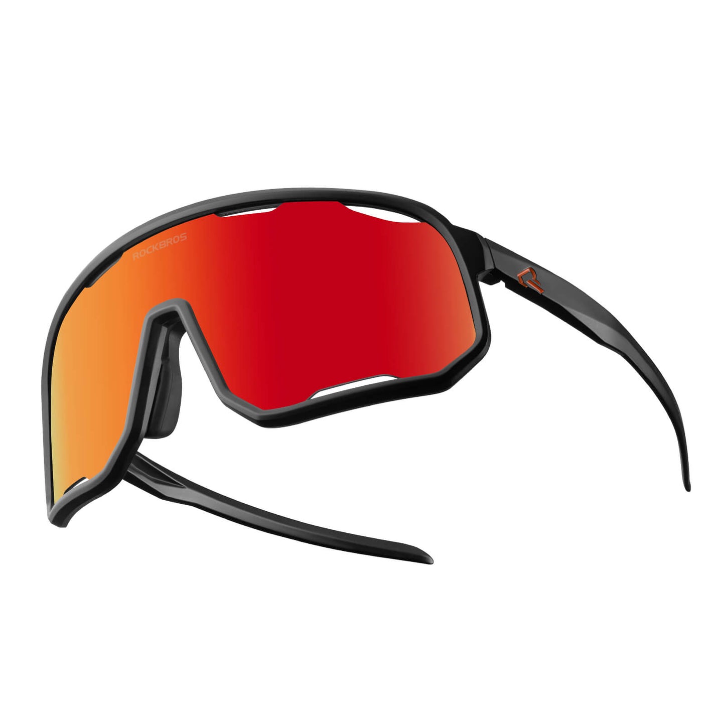 Fahrradbrille Polarisierte Sonnenbrille UV-Schutz Wechsel-Nasenpads Damen/Herren ROCKBROS