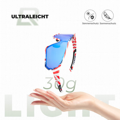 ROCKBROS Federleichte Polarisierte Fahrradbrille (UV400)