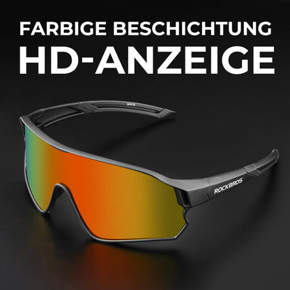 ROCKBROS Federleichte Polarisierte Fahrradbrille (UV400)