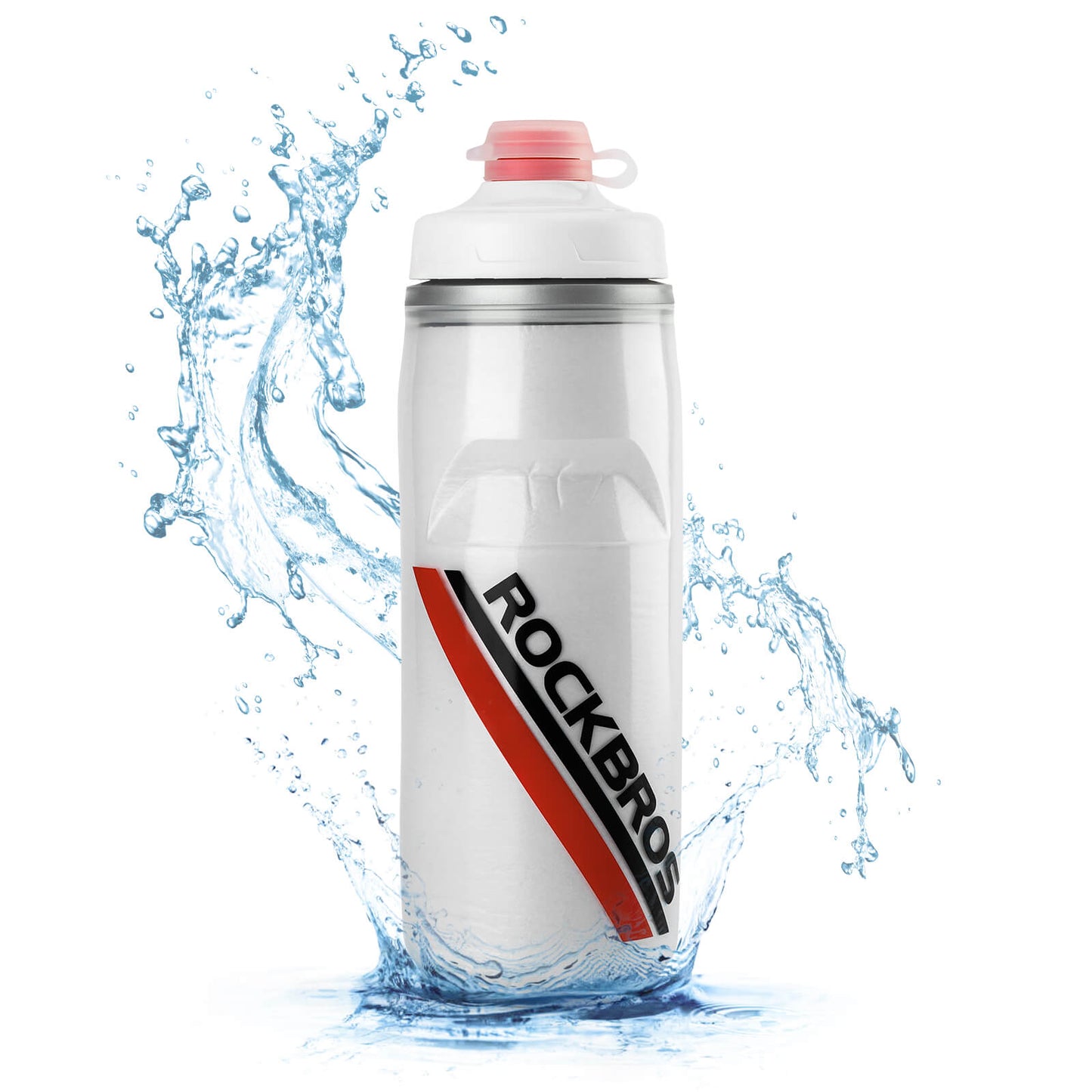 Fahrradflasche 620 ml Sportflasche mit 5 Stunden Kühlhaltefunktion ROCKBROS