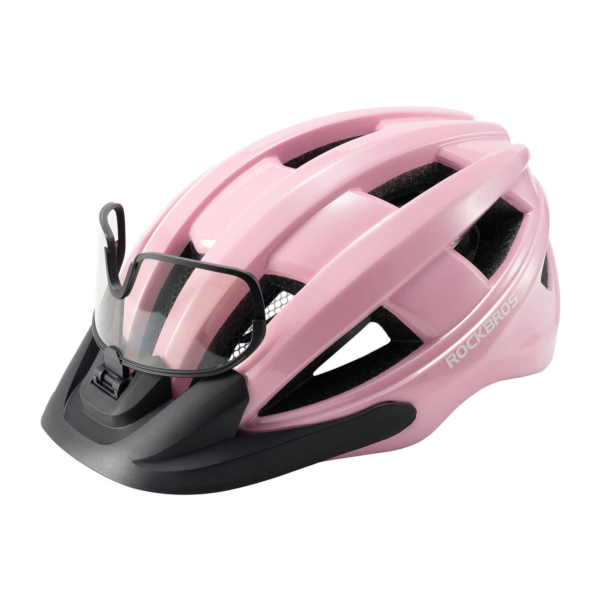 ROCKBROS Fahrradhelm mit Rücklicht 55-61cm