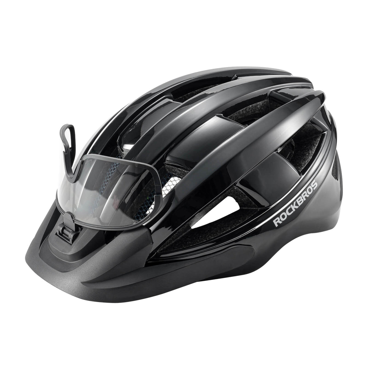 ROCKBROS Fahrradhelm mit Rücklicht 55-61cm