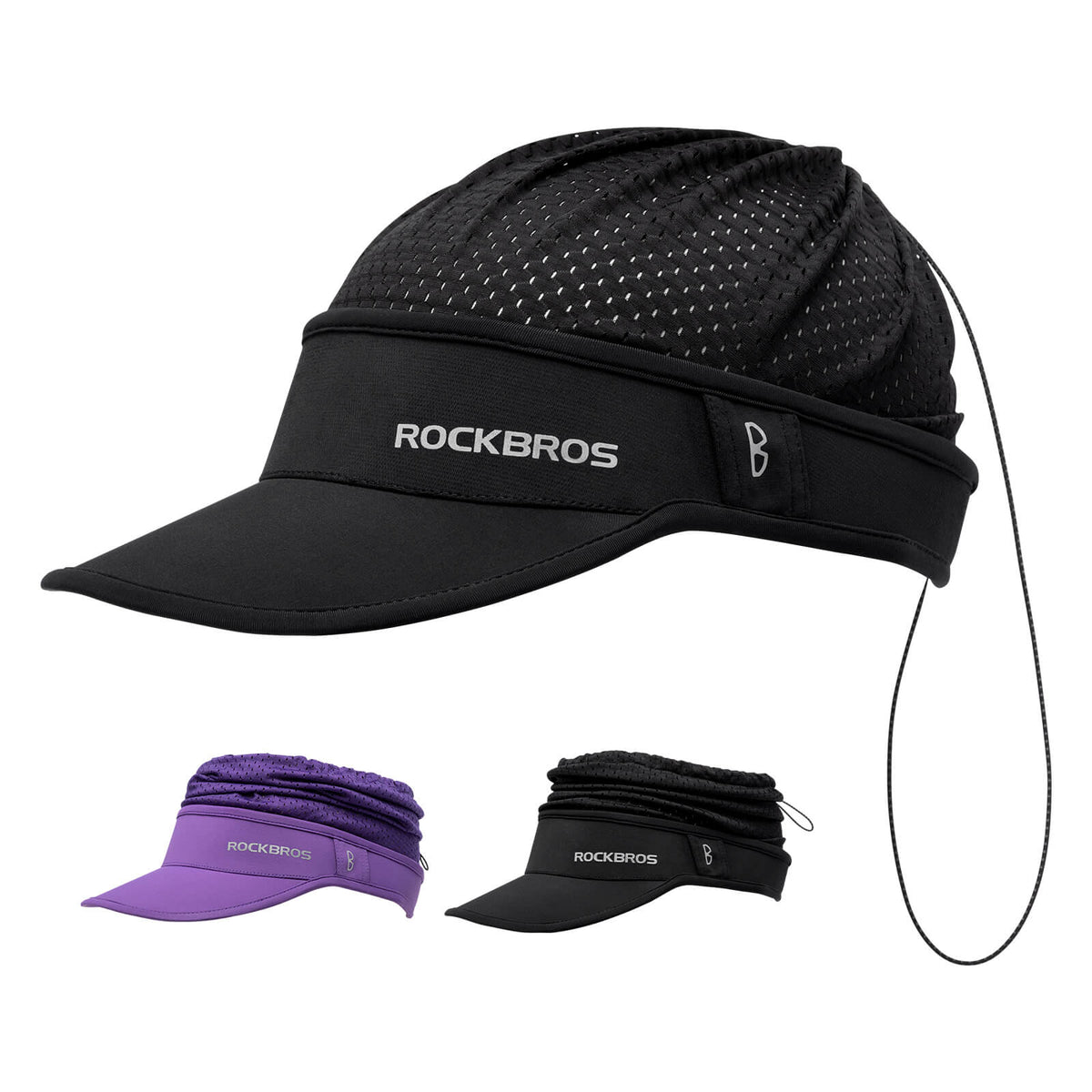 ROCKBROS Pferdeschwanz Kappe UV-Schutz Sommer Unisex