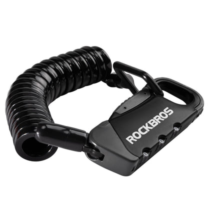 ROCKBROS Kabelschloss Zahlenschloss Helmschloss 120cm Leicht