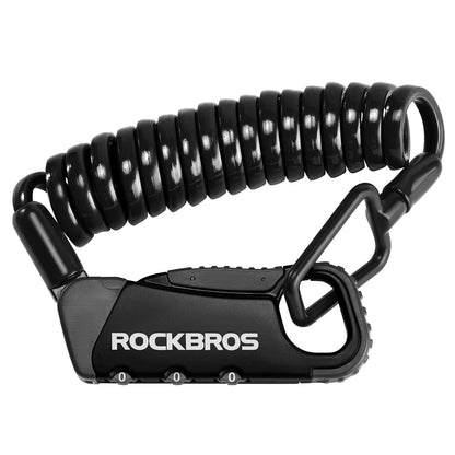 ROCKBROS Kabelschloss Zahlenschloss Helmschloss 120cm Leicht