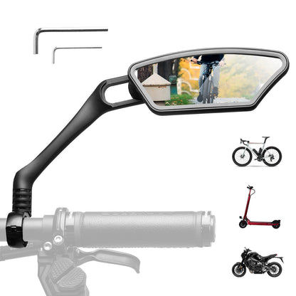 ROCKBROS Fahrradspiegel Rückspiegel 360 ° Verstellbarer für Lenker 21-26mm