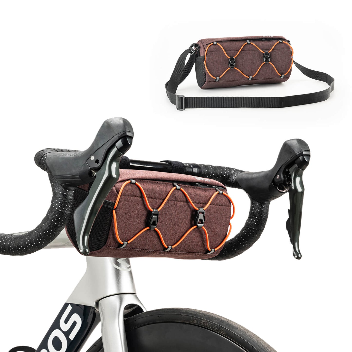 Fahrradtasche Lenkertasche 2,2L mit Schultergurt in 6 Farben ROCKBROS