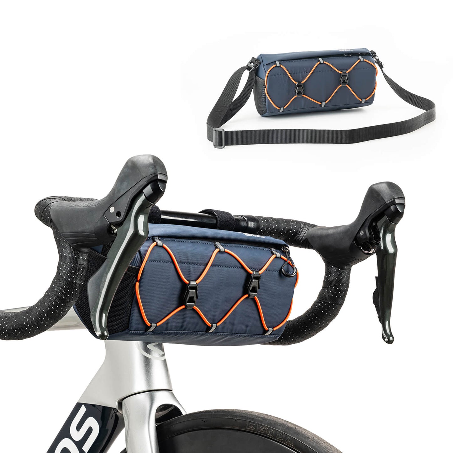 Fahrradtasche Lenkertasche 2,2L mit Schultergurt in 6 Farben ROCKBROS