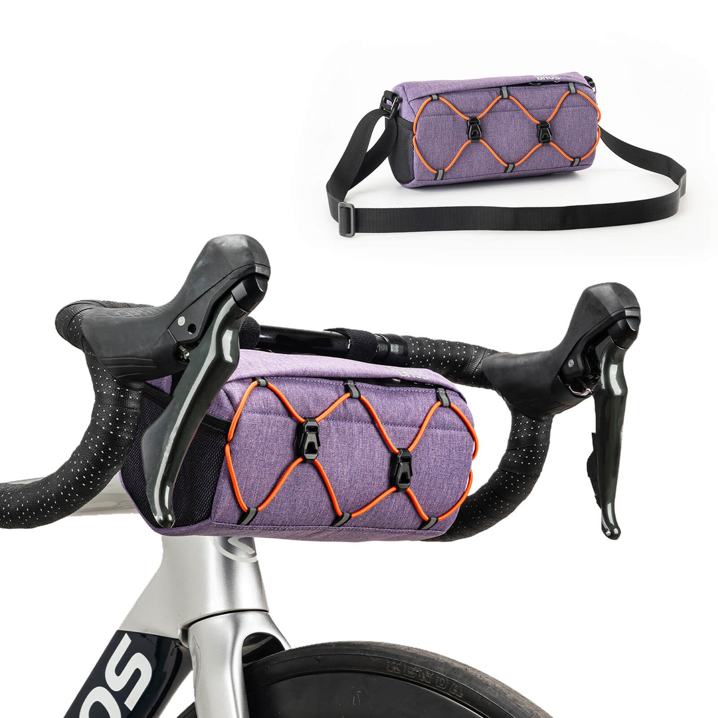 Fahrradtasche Lenkertasche 2,2L mit Schultergurt in 6 Farben ROCKBROS