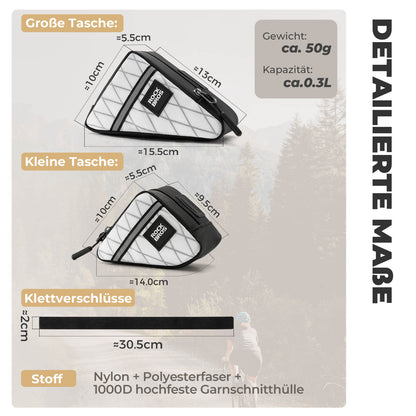 Fahrradtasche Rahmentasche Dreiecktasche für Brompton 0,25/0,3L ROCKBROS