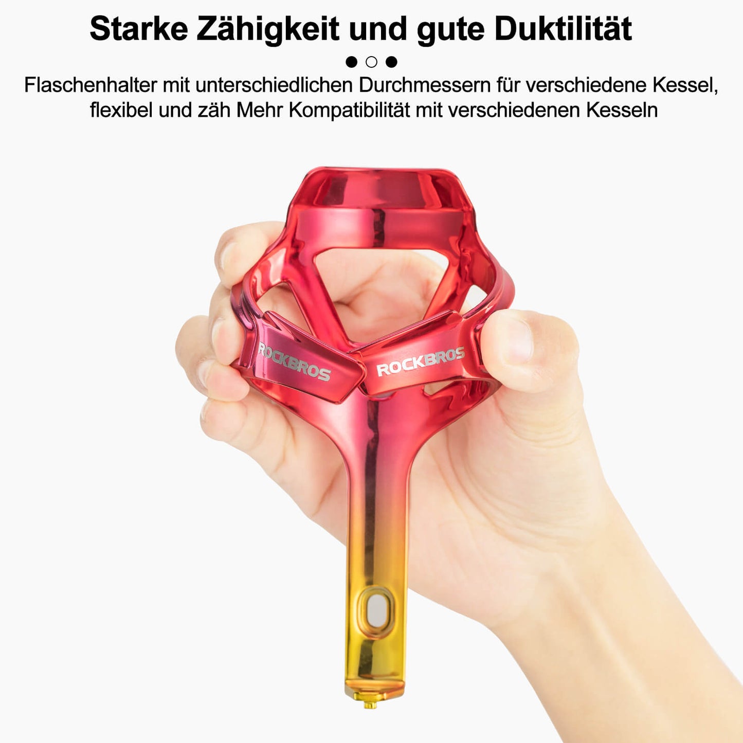 Flaschenhalter Fahrrad Getränkehalter Leichtgewicht für MTB Rennrad ROCKBROS