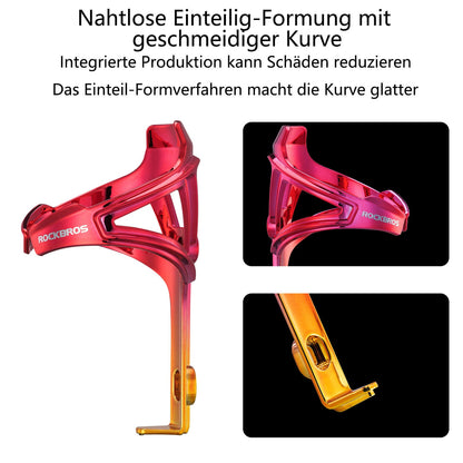 Flaschenhalter Fahrrad Getränkehalter Leichtgewicht für MTB Rennrad ROCKBROS
