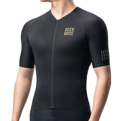 ROCKBROS Herren Kurzarm Hochleistungs-Radtrikot Jersey für MTB & Rennrad
