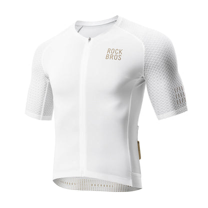 ROCKBROS Herren Kurzarm Hochleistungs-Radtrikot Jersey für MTB & Rennrad