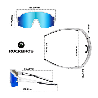 ROCKBROS Polarisierte Sport- und Fahrradbrille für Kinder