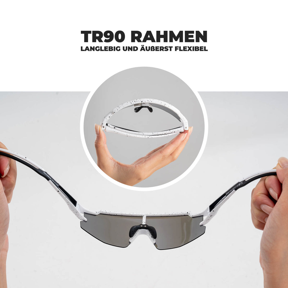 ROCKBROS Polarisierte Sport- und Fahrradbrille für Kinder