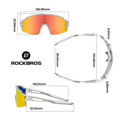 ROCKBROS Polarisierte Sport- und Fahrradbrille für Kinder