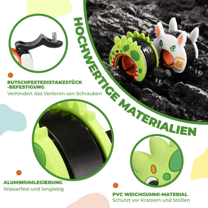 ROCKBROS Kinder Fahrradklingel Laut für Lenker 22,2-25,4mm