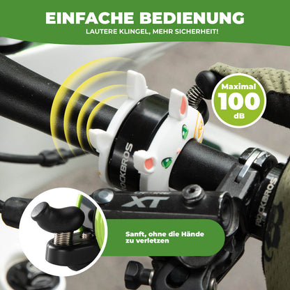 ROCKBROS Kinder Fahrradklingel Laut für Lenker 22,2-25,4mm
