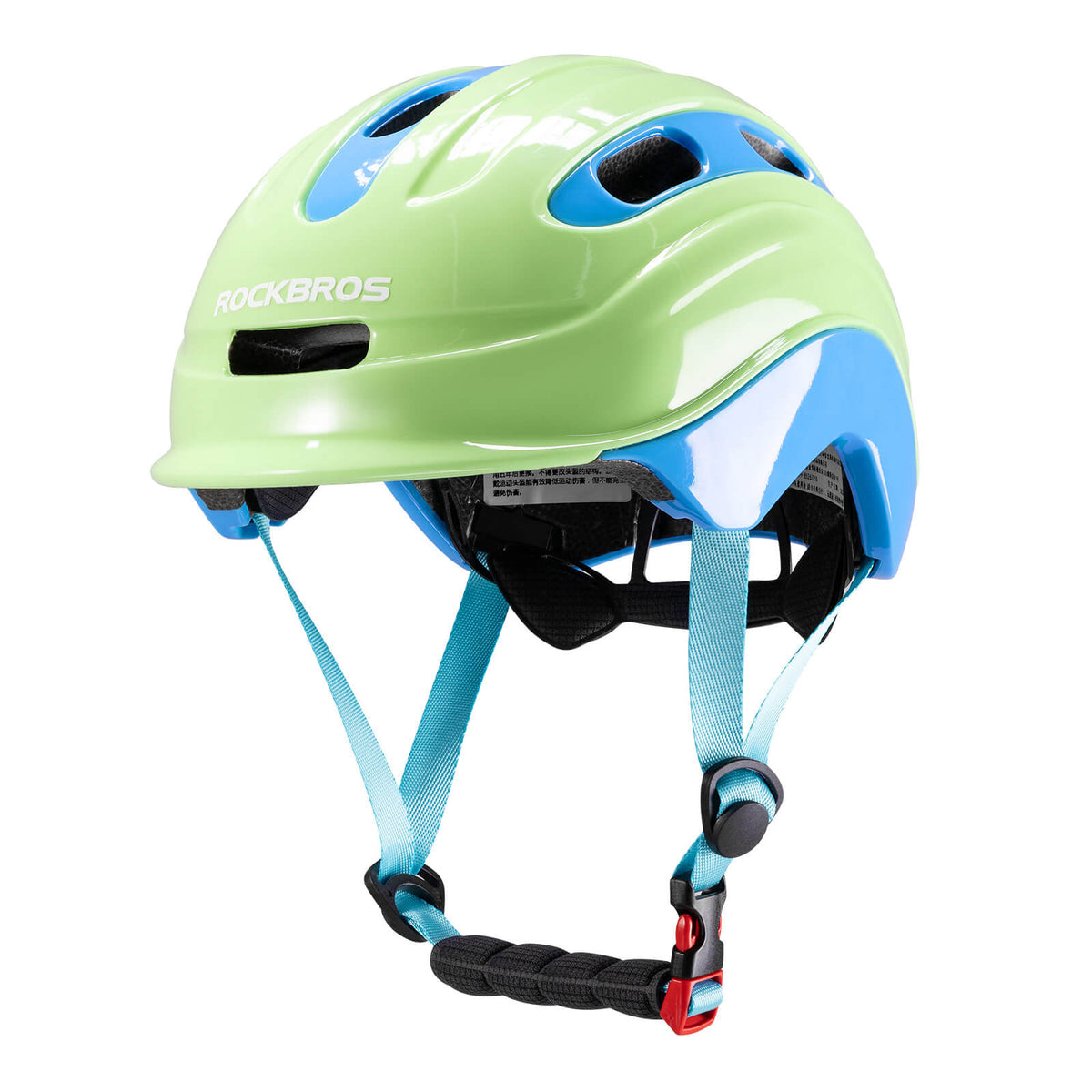 ROCKBROS Kinderhelm Rücklicht-Kompatibel 54–58 cm 6–18 Jahre