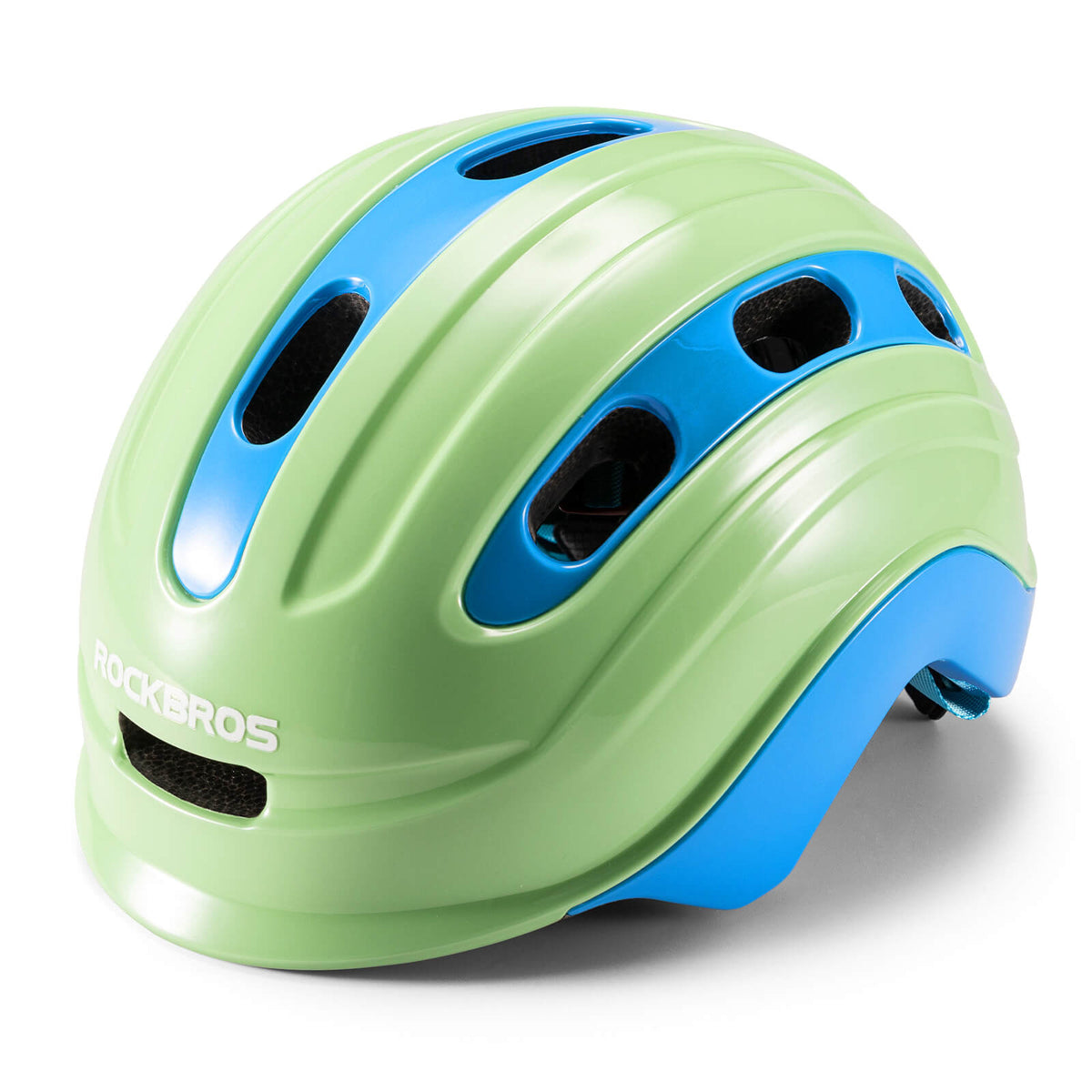 ROCKBROS Kinderhelm Rücklicht-Kompatibel 54–58 cm 6–18 Jahre