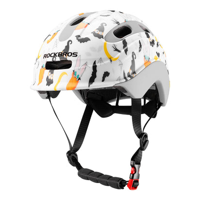 ROCKBROS Kinderhelm Rücklicht-Kompatibel 54–58 cm 6–18 Jahre