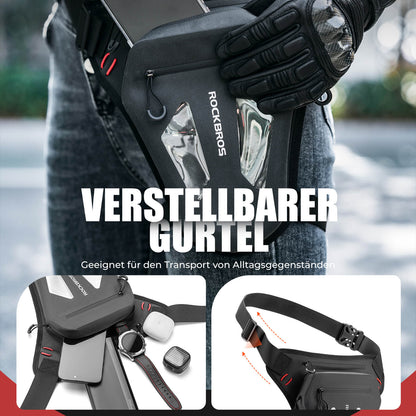 Motorrad Beintasche Beinbeutel Hüfttasche mit Schultergurte ROCKBROS