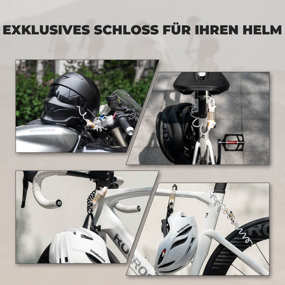 Multifunktional Fahrradschloss Kinder Zahlenschloss Helmschloss ROCKBROS