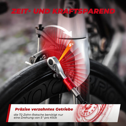 Ratschenschlüssel Set 1/4 Zoll Mini Reparatur Werkzeug ROCKBROS