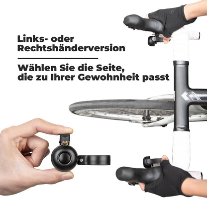 ROCKBROS Rennrad Fahrradklingel für gebogene Lenker 27-30 mm