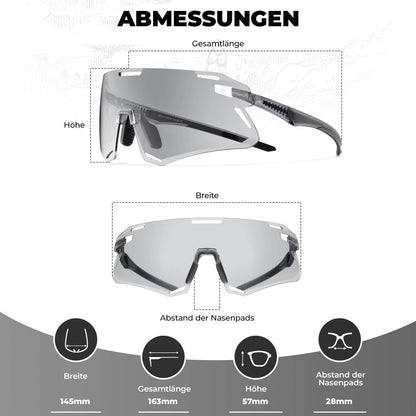 Sonnenbrille Winddichte Fahrradbrille für Outdoor-Sportarten ROCKBROS