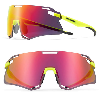 Sonnenbrille Winddichte Fahrradbrille für Outdoor-Sportarten ROCKBROS