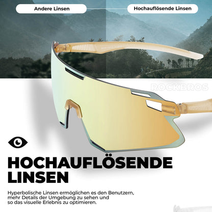 Sonnenbrille Winddichte Fahrradbrille für Outdoor-Sportarten ROCKBROS