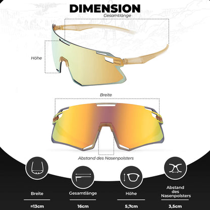 Sonnenbrille Winddichte Fahrradbrille für Outdoor-Sportarten ROCKBROS