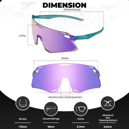 Sonnenbrille Winddichte Fahrradbrille für Outdoor-Sportarten ROCKBROS