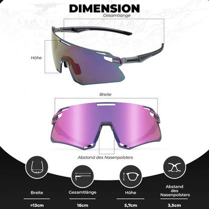 Sonnenbrille Winddichte Fahrradbrille für Outdoor-Sportarten ROCKBROS