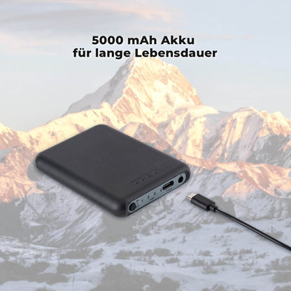 Sportsocken Fahrradsocken Winter Heizsocken Wiederaufladbar 5000mAh ROCKBROS