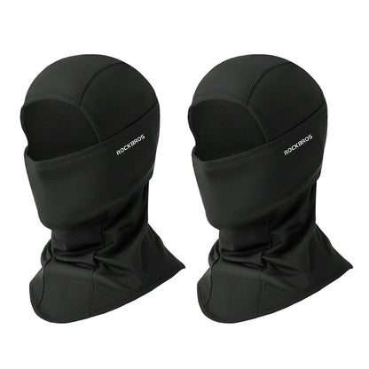 Sturmhaube 2er Set Herbst Winter Balaclava für Outdoorsports Unisex ROCKBROS