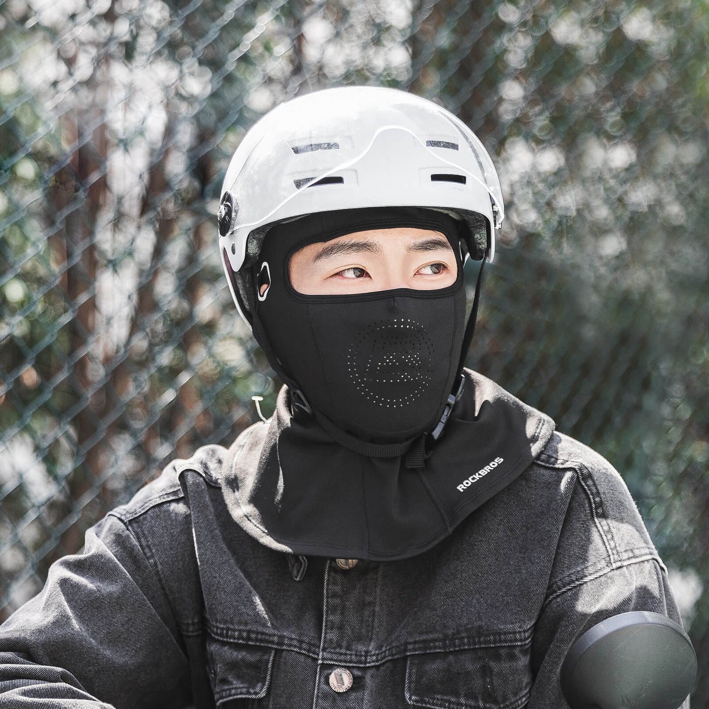 Sturmhaube Herbst/Winter Balaclava Gesichtsmaske Warm Mit Brillenloch ROCKBROS