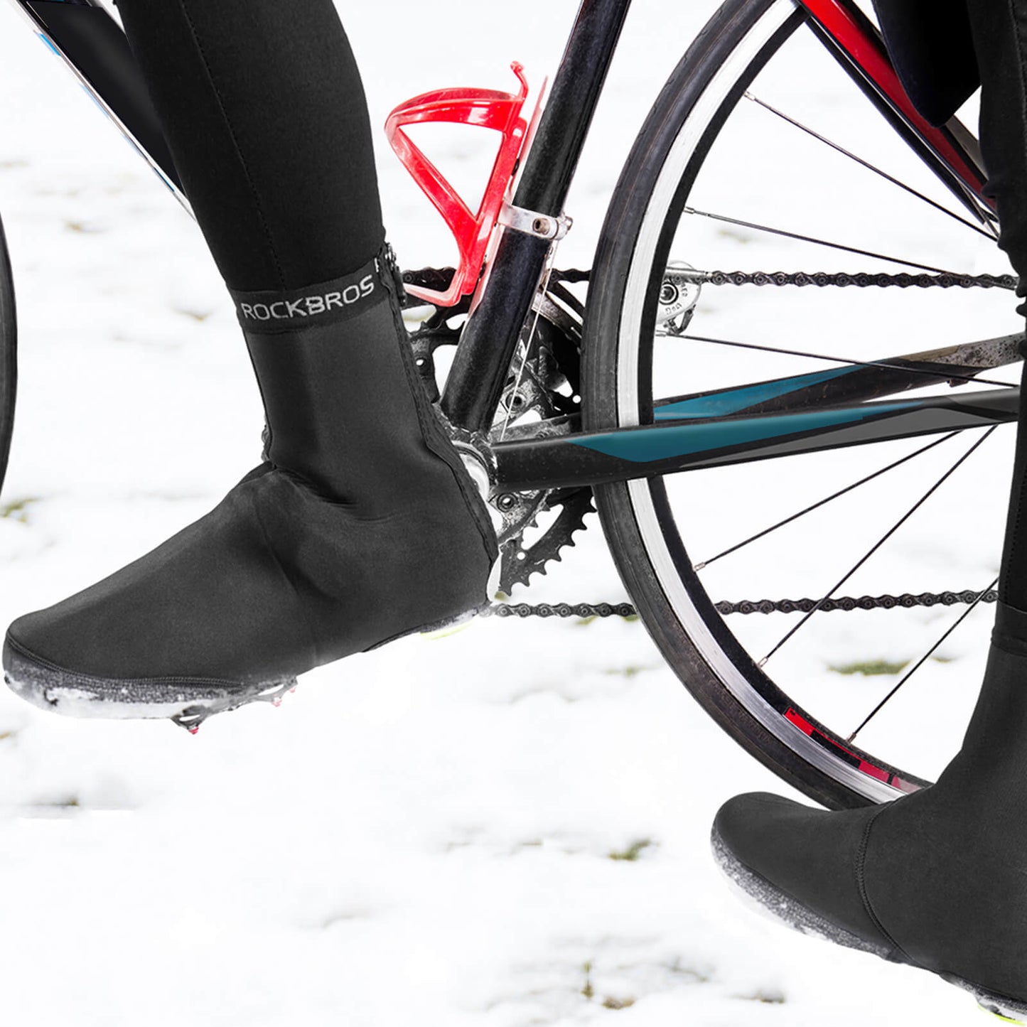 Überschuhe Wasserabweisend Fahrrad Überzieher Winddicht Shoe Cover ROCKBROS