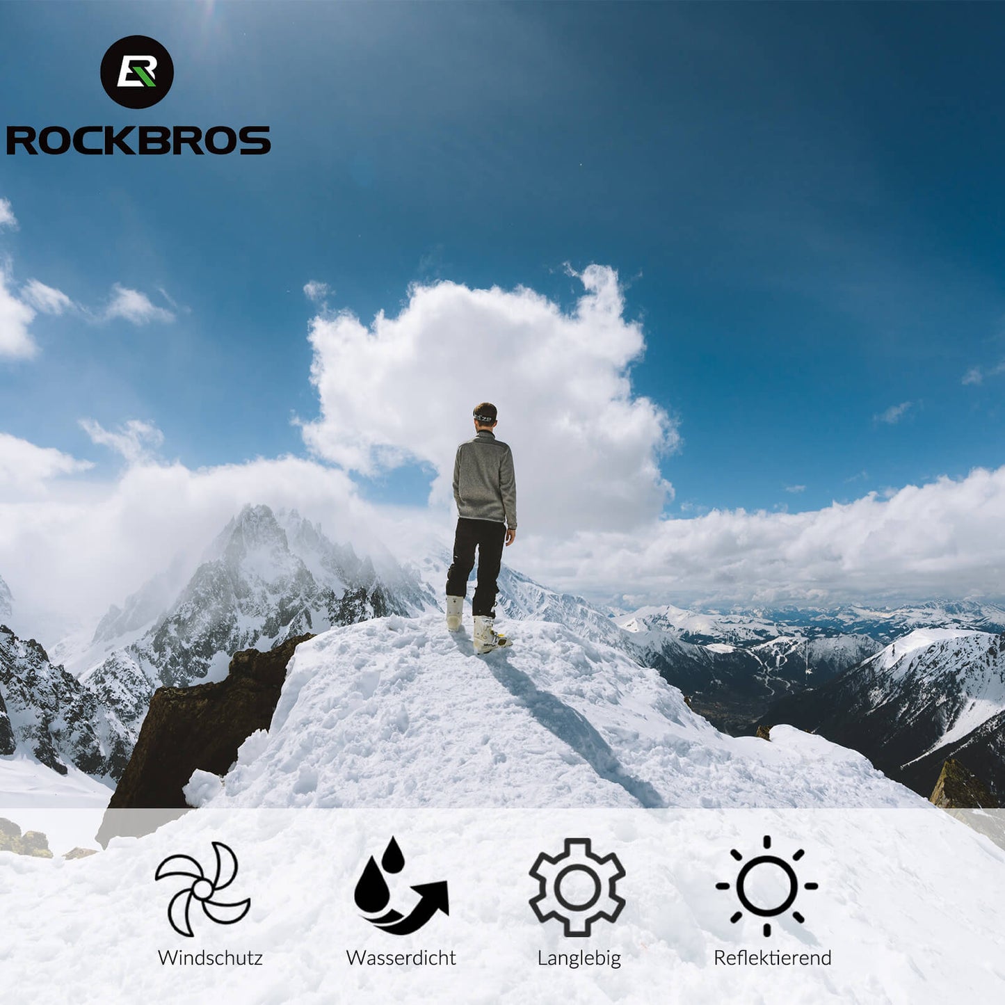 Überschuhe Wasserabweisend Fahrrad Überzieher Winddicht Shoe Cover ROCKBROS