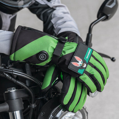Winter Beheizte Fahrradhandschuhe Handschuhe 3 Heizstufen M-XL ROCKBROS