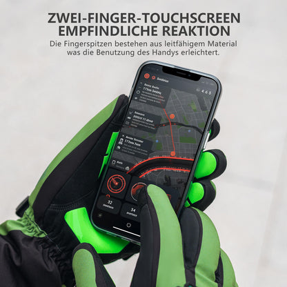 Winter Beheizte Fahrradhandschuhe Handschuhe 3 Heizstufen M-XL ROCKBROS