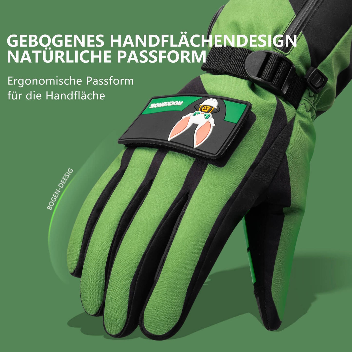 Winter Beheizte Fahrradhandschuhe Handschuhe 3 Heizstufen M-XL ROCKBROS