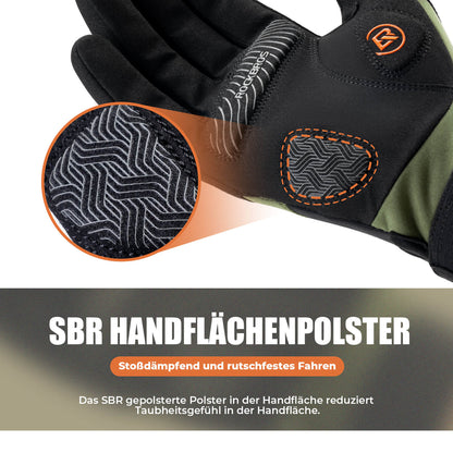 ROCKBROS Herbst Fahrradhandschuhe Touchscreen-fähig